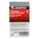 Пистолет для герметика, 310 мл, полуоткрытый, хромированный, зубчатый шток 7 мм Matrix (88640)