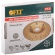 Диск твердосплавный шлифовальный, наклонный, посадочный диаметр 22,2 мм, 125 мм, Р14 (39532)