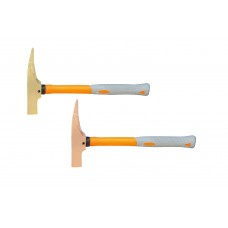 Молоток плотника 500 гр BeCu рукоятка фиберглас, искробезопасный 185A-500, HORTZ