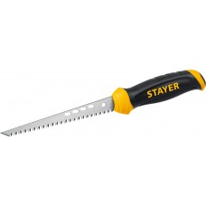 Ножовка выкружная по гипсокартону 160 мм Professional STAYER 15173_z02