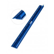 Линейка алюминиевая усиленная со стальной направляющей 0,6 м Профессионал ЗУБР 34382-60