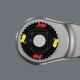 Трещотка 1/4 x 141 мм сдвижной квадрат Zyklop Metal Push серия 8003 A Wera WE-004003