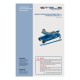 Домкрат гидравлический подкатной, поворотная рукоятка, 2 т, Low Profile, 100-350 мм Stels