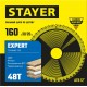 Диск пильный по дереву Expert, 160 x 30/20 мм, 48T, точный рез STAYER 3682-160-30-48_z01