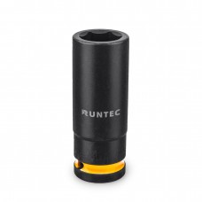 Головка торцевая ударная глубокая CrMo, 6PT, 1/2, 17 мм RUNTEC RT-I12S17L