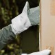 Рукавицы утепленные, двунитка с брезентовым наладонником, утеплитель ватин, 2 размер Сибртех (68131)
