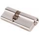 Цилиндровый механизм PALLADIUM асимметричный, 80 мм, ключ-ключ, хром (67241)