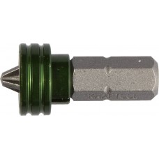 Бита с магнитным держателем-ограничителем Magnet-X PH2, 25 мм, 1 шт KRAFTOOL 26128-2-25-1