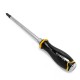 Отвертка PH3 x 150 мм CrV усиленная со сквозным стержнем RUNTEC RT-SD3PH3x150