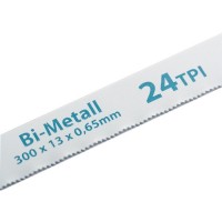 Полотна для ножовки по металлу, 300 мм, 24 TPI, BIM, 2 шт Gross (77729)