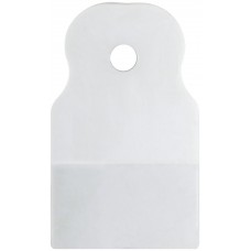 Шпатель резиновый белый 40 мм (06861)