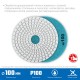 Круг алмазный гибкий шлифовальный АГШК 100 мм, №100, мокрое шлифование ЗУБР Профессионал 29866-100
