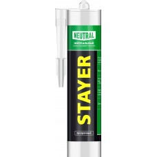 Герметик силиконовый 260 мл, прозрачный, нейтральный STAYER 41217-2_z01