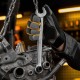 Набор инструментов, 1/2, 1/4, 3/8, CrV, S2, пластиковый кейс, 216 предметов Denzel