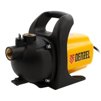 Садовый поверхностный насос GP 600, 600 Вт, 3000 л/ч, подъем 35 м, пластик Denzel (97201)