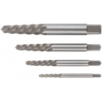 Набор экстракторов Профи, быстрорежущая HSS сталь, 4 шт. (36448)