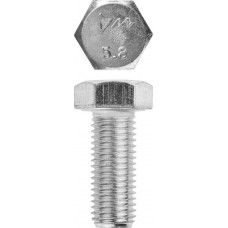 Болт M16 x 40 мм, кл. пр. 5.8, цинк, 5 кг, ГОСТ 7798-70 ЗУБР 303080-16-040