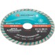 Диск отрезной алмазный Турбо волна GreatFlex Light, 125 x 2.3 x 7.0 x 22.2 мм (55-778)