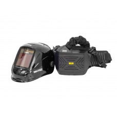 Маска сварщика КЕДР (СОБРАННАЯ) К-704Т PRO с ТУРБОБЛОКОМ черная