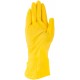 Перчатки хозяйственные латексные, внутреннее напыление, размер XL (12410)