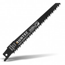 Полотно для сабельной пилы по дереву S 644 D, HCS, 150 мм, 5 шт RUNTEC RT-S644D