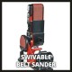 Станок шлифовальный Einhell TC-US 380, 380Вт, круг 150мм(шкурка), лента 100х914мм,стол,угл.упор (4419257)
