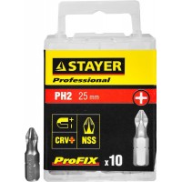 Адаптер магнитный для бит STAYER 60 мм 10 шт 2670-60-10  