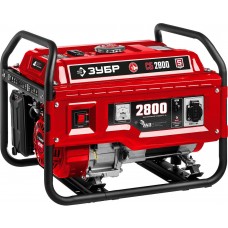 Генератор бензиновый 2800 Вт ЗУБР СБ-2800