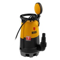 Дренажный насос для чистой и грязной воды DP-600S, 600 Вт, напор 7 м, 13000 л/ч Denzel (97268)