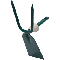 Садовая мотыжка Maxi 70 мм, прямое лезвие, 2 зубца, с быстрозажимным механизмом RACO 4230-53816