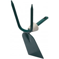 Садовая мотыжка Maxi 70 мм, прямое лезвие, 2 зубца, с быстрозажимным механизмом RACO 4230-53816