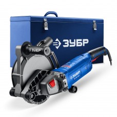 Штроборез (бороздодел) d 180 мм, 2200 Вт, ширина 45 мм, металический ящик ЗУБР Профессионал ЗШ-П45-2200 ПТК