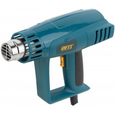 Фен технический 2000 Вт; 250/500 °C; 250/550 л/мин; рез. накл.; кейс (80608)