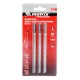 Полотна для электролобзика по дереву, 3 шт, T301CD, 90 x 3 мм, HCS Matrix Professional