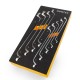 RUNTEC RT-WBE9 Набор ключей накидных 75° RUNTEC CrV 6x7-21x23 мм в ложементе EVA, 9 предметов (RT-WBE9)