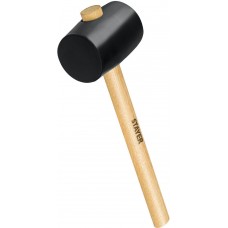 Киянка резиновая чёрная 340 г STAYER 20505-55