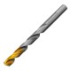 Сверло спиральное по металлу 10 x 133 мм, Р6М5, Golden Tip Denzel (718242)