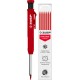 Карандаш автоматический d 2,8 мм, HB, 6 сменных грифелей ЗУБР АСК красный 06311-3