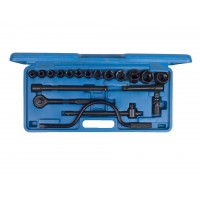 Набор головок торцевых, шестигранные, N3 оксидирование10-32 мм