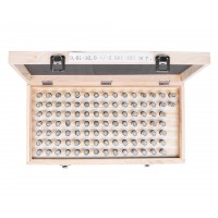 Набор гл. калибров 9,01-10,00 +/-0,001 шаг 0,01 100шт Микрон