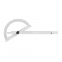 Угломер нониусный 0-180° (150х200мм, 1°) транспортир