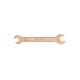 Ключ гаечный рожковый двусторонний 9х10 омеднение