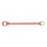 Ключ накидной двусторонний 19х22 мм омеднение SITOMO