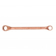 Ключ накидной двусторонний 19х22 мм омеднение SITOMO