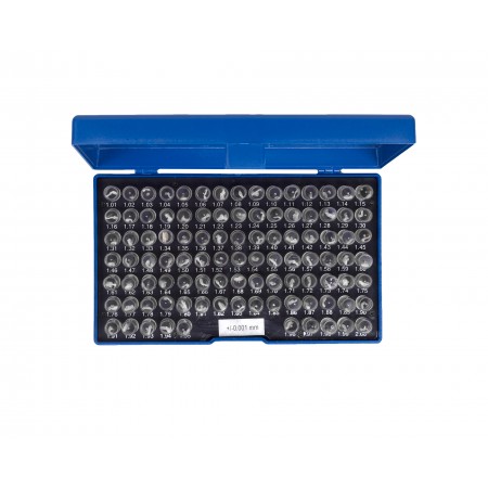 Набор гладких калибров 1.01-2.0 +/-0.001 100шт ЧИЗ