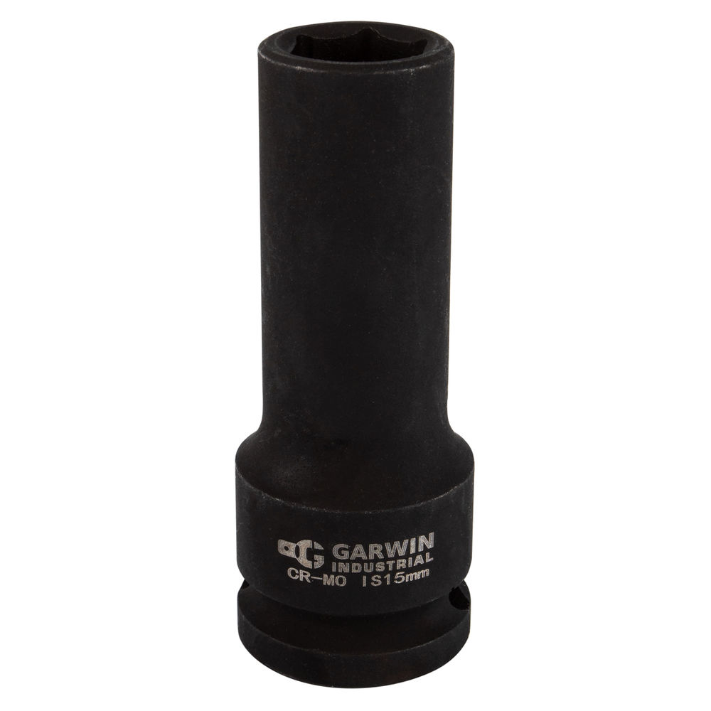 Головка торцевая 6-гранная ударная глубокая 15 мм, 1/2 GARWIN PRO 620272-15