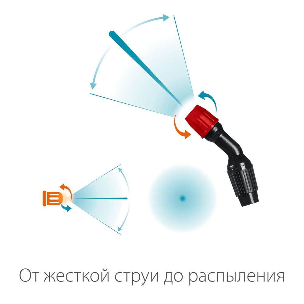 Переносной опрыскиватель TS-5, 5 л, широкая горловина, устойчивое днище GRINDA 8-425115_z03