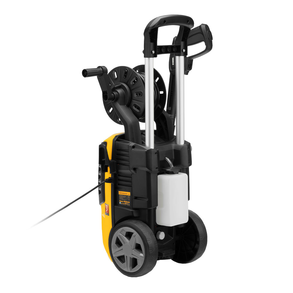 Моечная машина высокого давления R-180D, 2200 Вт, 180 бар, 380 л/ч, с барабаном Denzel (58239)