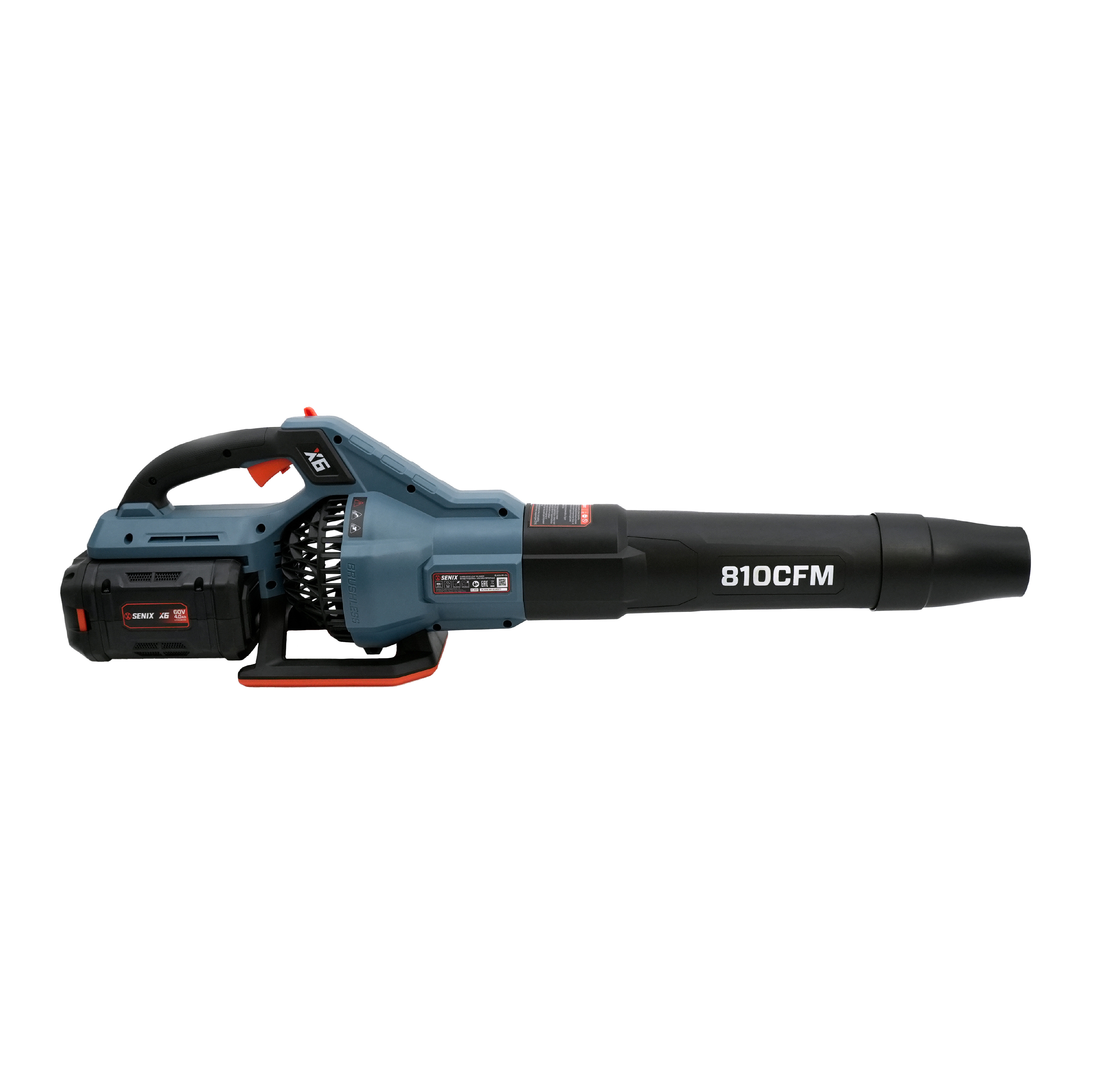 Воздуходувка, без АКБ и ЗУ X6 60В