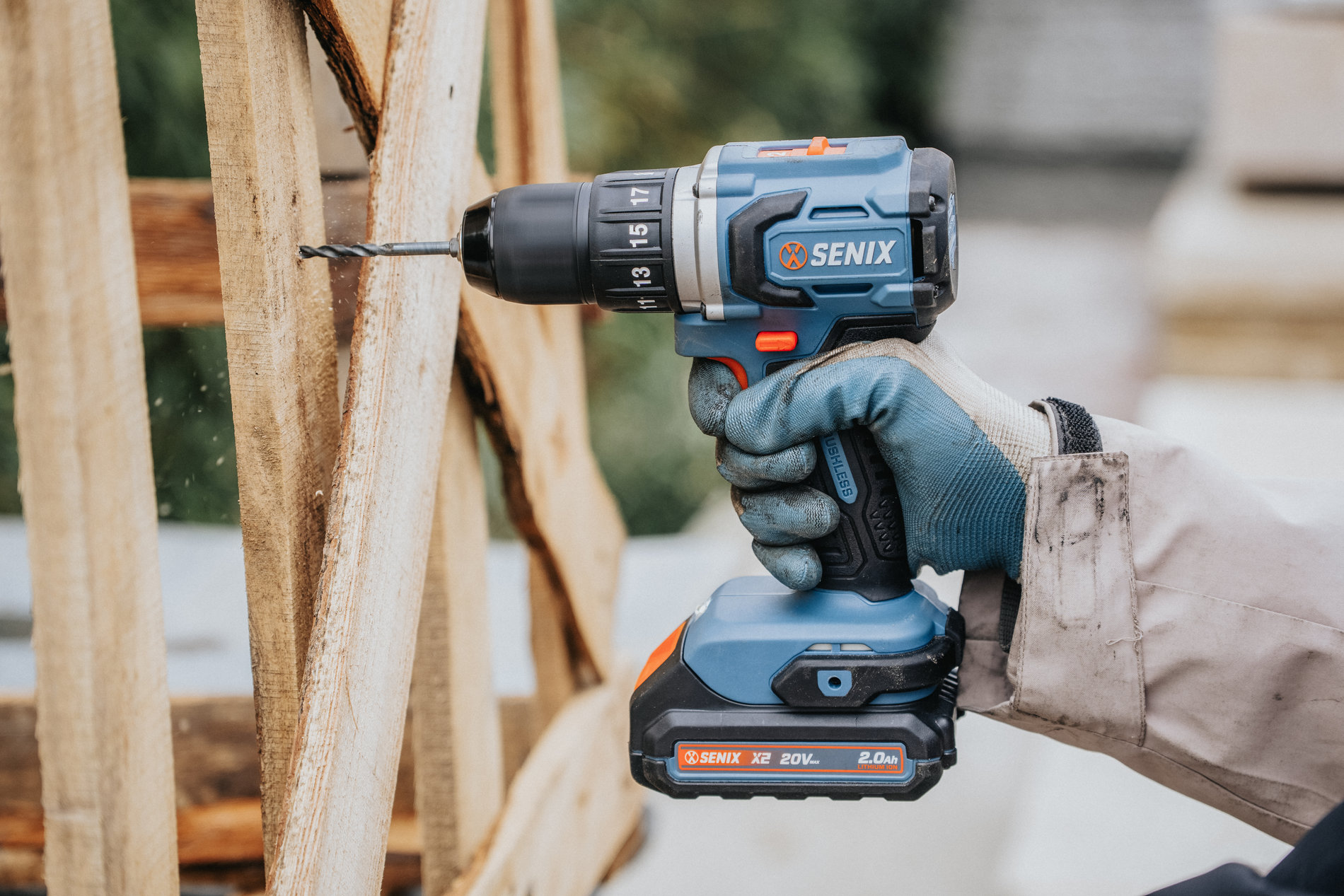 Дрель-шуруповерт, 60 Нм, без АКБ и ЗУ X2 20В